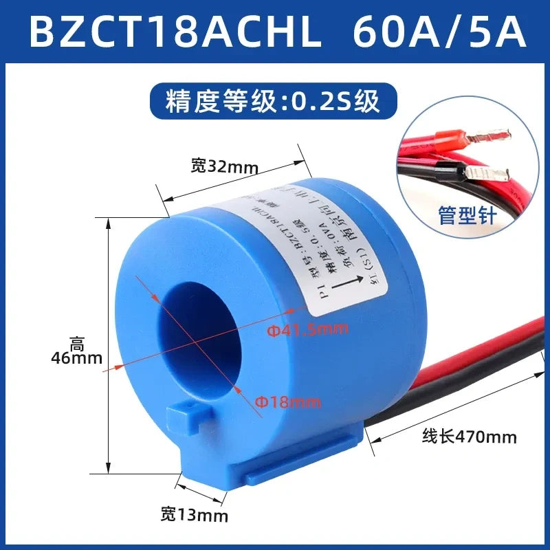 current transformer,BZCT18,BH0.66 CT,mini current transformer,1 turn current transformer,60a/5a 3 phase CT,0.2 class current transformer