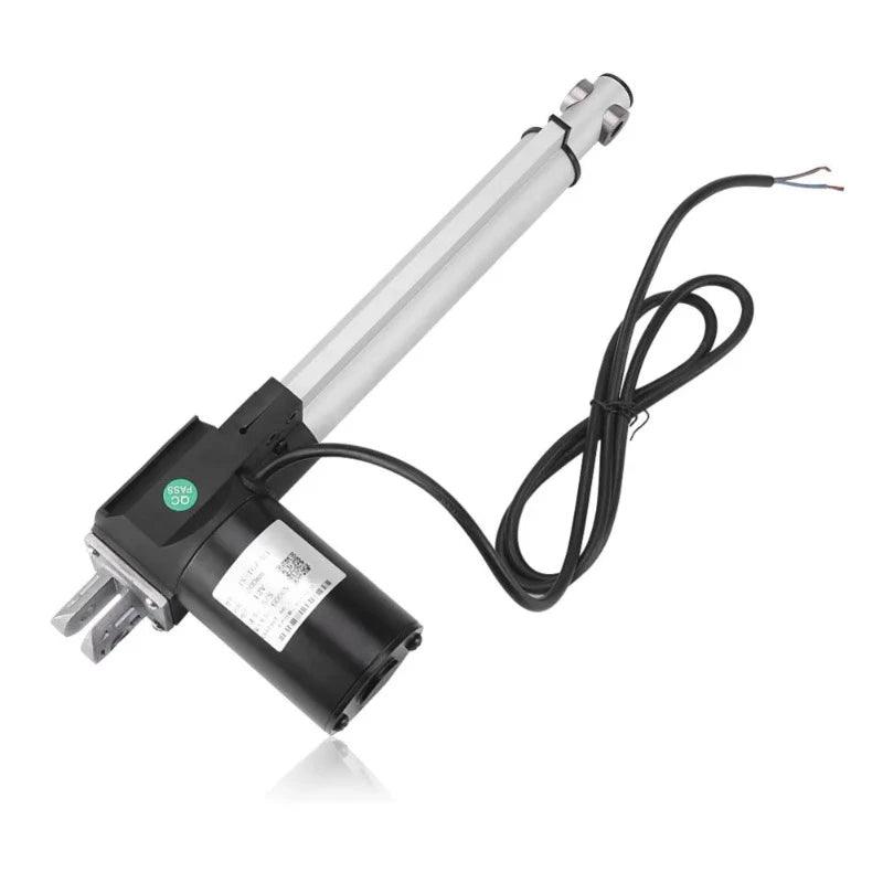 6000N DC Linear Actuator 12V 24V Stroke 100 200 300 400 450 mm Reciprocating Electric Lineal Actuador Thrust Lift Window Opener