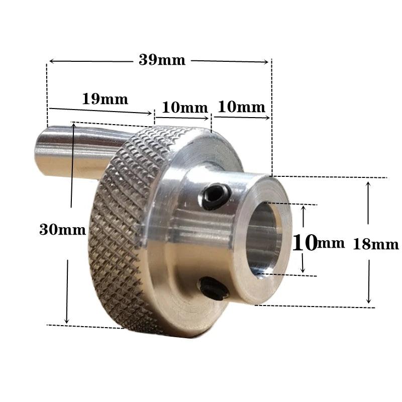 60mm 80mm Lathe Handwheel Bore 10/11/12/14/16/18/20/22/25mm Solid Scale Handwheel Machinery Accessories Lathe Milling Grinding