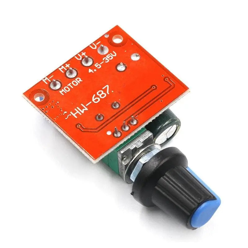 6V 12V 18V 24V DC Motor Controller PWM Speed Electric DC4.5V-35V 5A 90W Adjustable Control Governor Switch Drive Module - electrical center b2c