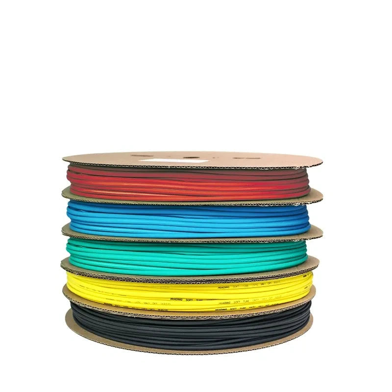 dia 6mm heat shrink tubing,25m/roll heat shrink tube,2:1 heat shrink sleeve,red/yellow/blue/green/black electrical insulation tube,10m/lot cable protective sleeve,2m/lot wire repair tube,after shrink 3mm polyolefin heat shrink tube