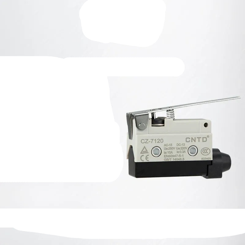 CNTD CZ-7120 Micro Switch ,Horizontal SPDT Limit Switch, 10A250VAC Momentary Limit Switch,  