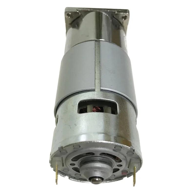 775 Gear Motor 12V 24V DC Reducer Speed Motor 10-600RPM PWM High Torque 25W 60KGF.CM