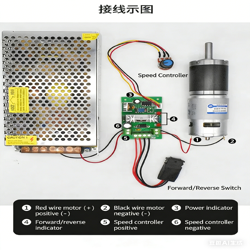 42mm 42GP-775 Planetary Gear DC Reduction Motor