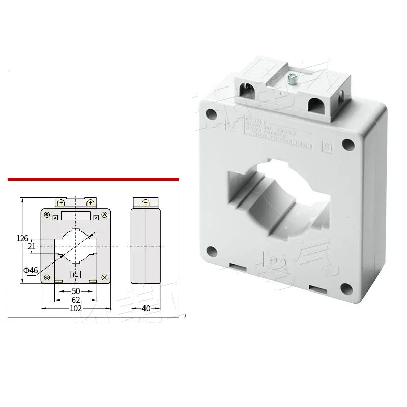 chint bh-0.66 current transformer,0.2 class high precision ct,current transducer 800/5A 0.2Class 1 Primary Turn Bore ??60 for ???528kW Motor,