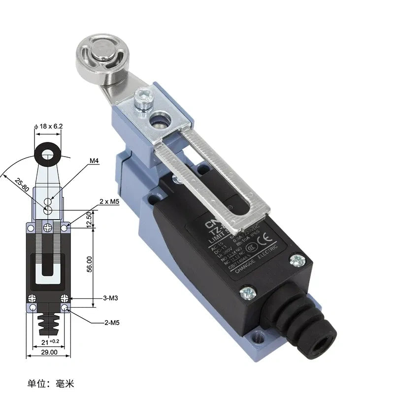 CNTD TZ-8109 Limit Switch ,Travel Limit Switch ,Industrial Micro Switch 