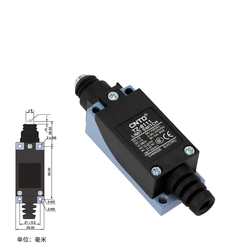 CNTD TZ-8111 Limit Switch ,Travel Limit Switch ,Industrial Micro Switch 