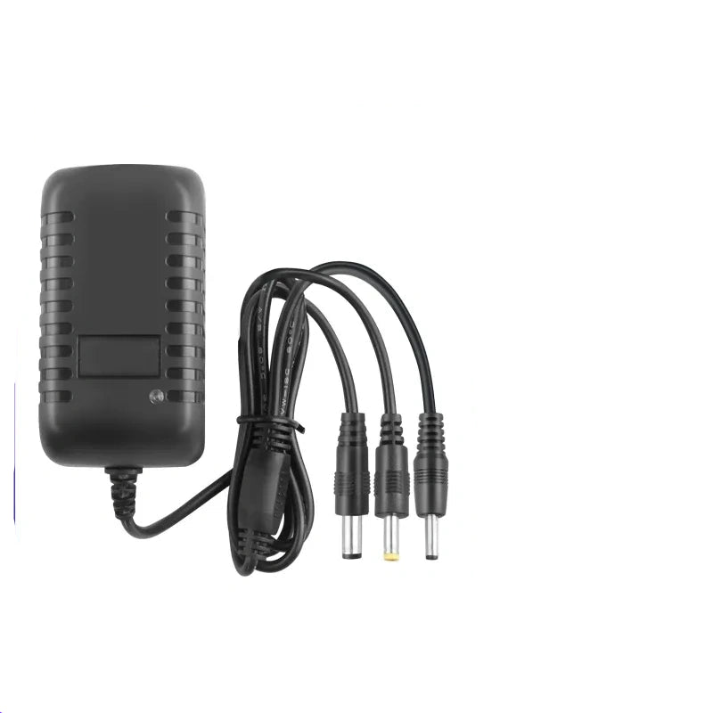 9V3A 3-in-1 connector charger, 5.5mm DC power supply, US plug speaker charger, dance party speaker charger, center positive power adapter