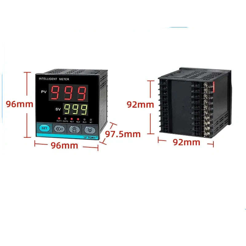 toky ai208-9-sb10 pid temperature controller,sb10 relay,universal pt100 thermocouple temp control meter,industrial oven temperature controller