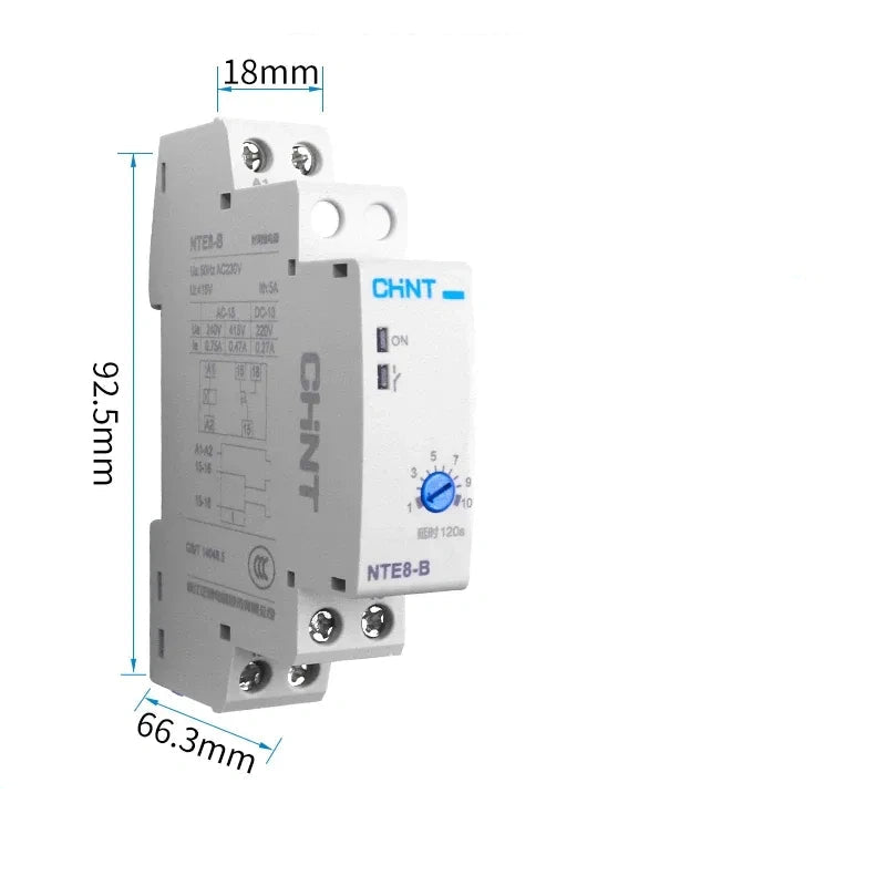 chint nte8 time relay,NTE8B Signal Break Delay Type,NTE8B Power On Delay 12~120 Seconds