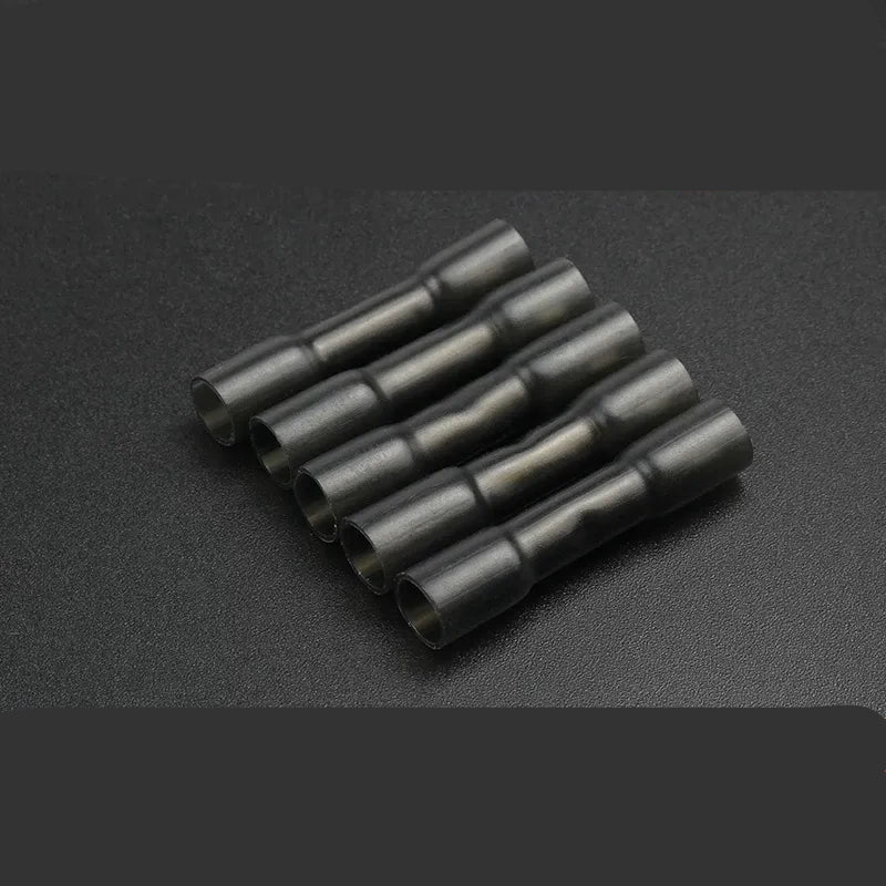3.5mm heat shrink butt connector, waterproof wire splice terminal, BHT3.5 butt terminal 100pcs/lot,  AWG14-12 wire connector