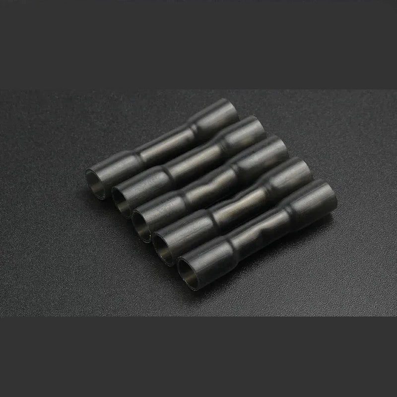 3.5mm heat shrink butt connector, waterproof wire splice terminal, BHT3.5 butt terminal 50pcs/lot,  AWG14-12 wire connector