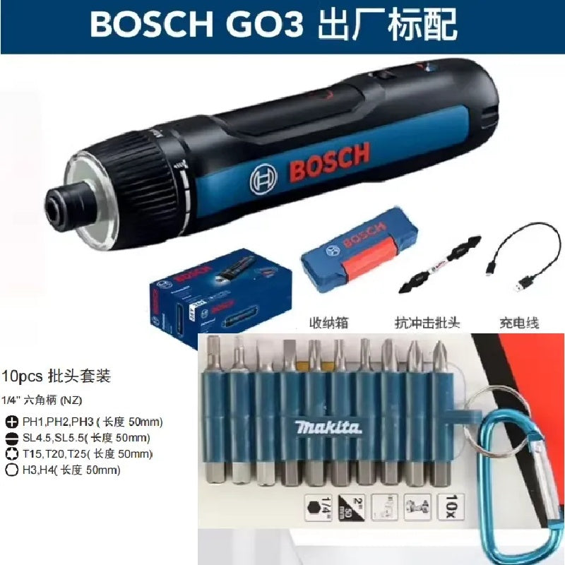 BOSCH GO 3 3rd Gen Cordless Screwdriver