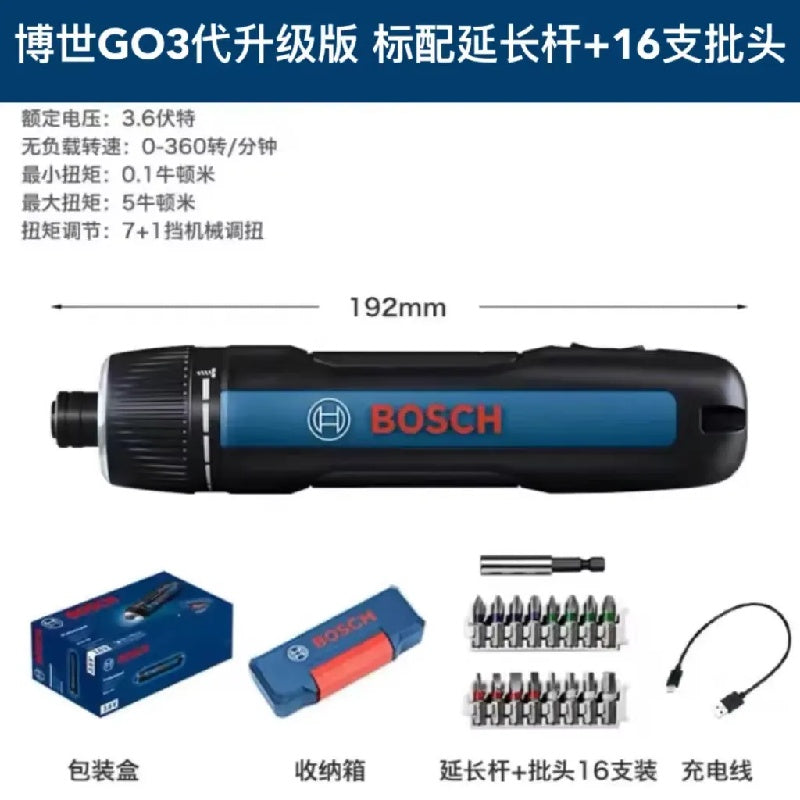 BOSCH GO 3 3rd Gen Cordless Screwdriver