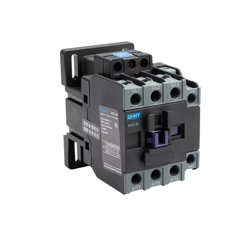 chint nxc contactor,kunlun nxc ac contactor,original chint magnetic contactor NXC-32 1NO+1NC 32A din rail contactor 