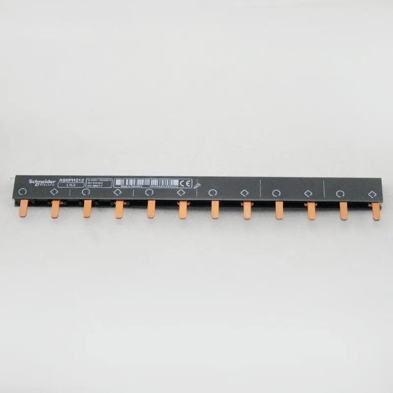 Circuit breaker connection,1P copper bar, copper teeth,comb Busbar,bus bar,single input single output 24 teeth 24 bit A9XPH124 - electrical center b2c