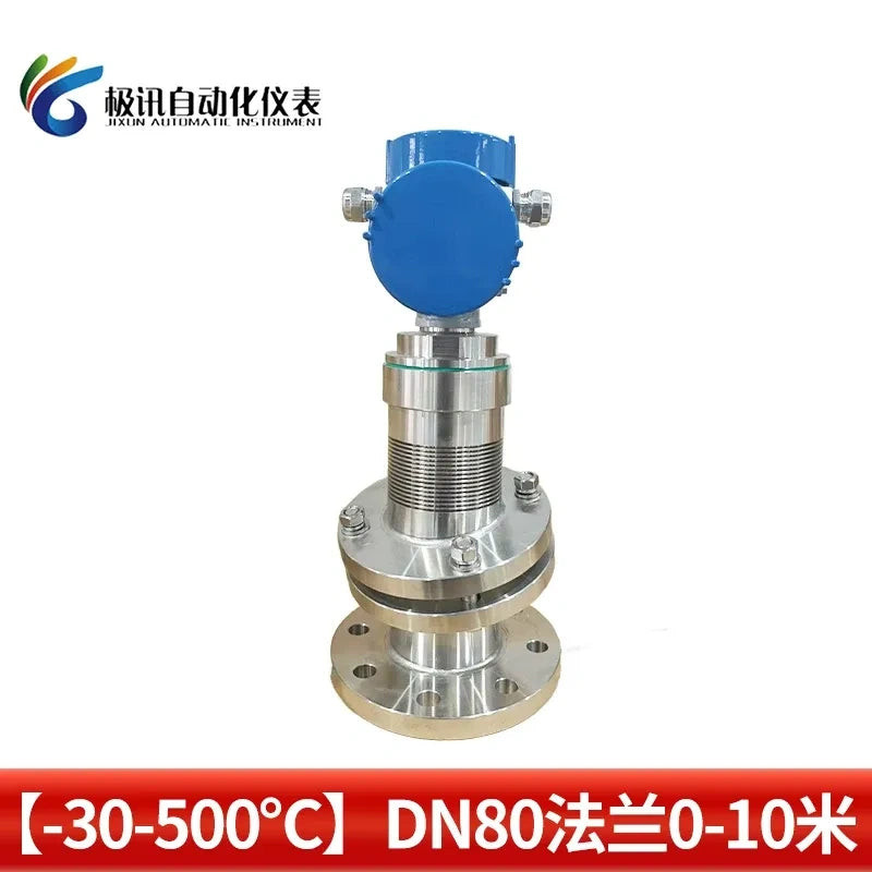 High Temperature Anti-Corrosion Radar Level Transmitter DN80 Flange -40~500???, Corrosive Chemical Liquid Level Meter