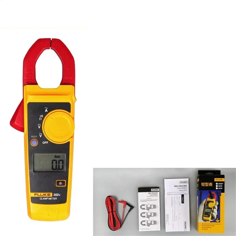 Fluke Clamp Meter,AC Digital Clamp Meter ,FLUKE 302+ ,HVAC Tools ,Industrial Maintenance