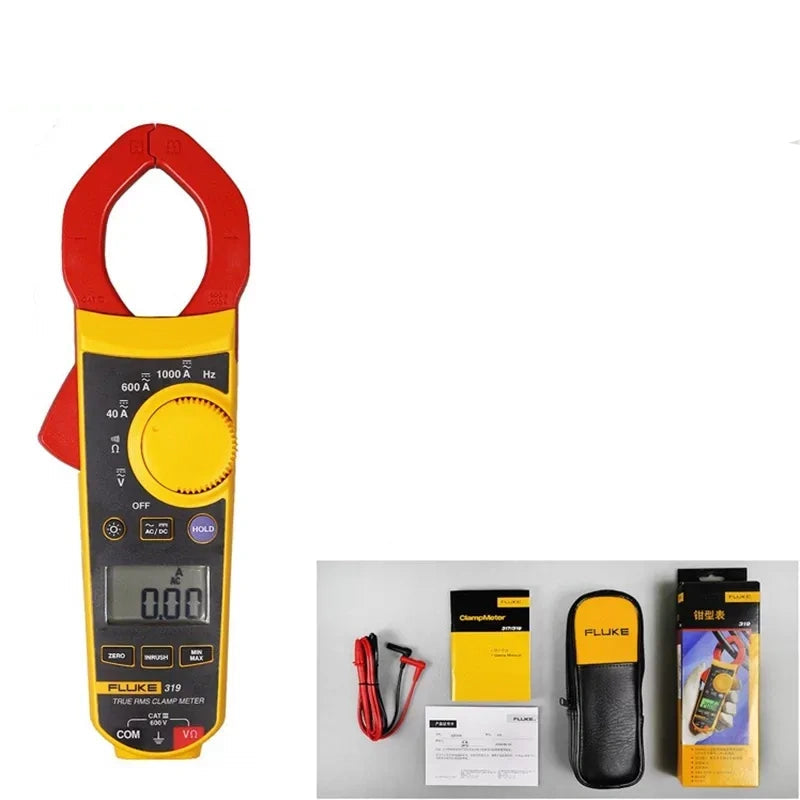 Fluke Clamp Meter,AC/DC Digital Clamp Meter ,FLUKE F319 ,HVAC Tools ,Industrial Maintenance