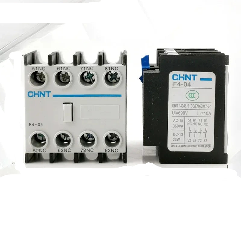 CHNT F4-04  Auxiliary Contact ,0NO4NC Contactor Spare Parts