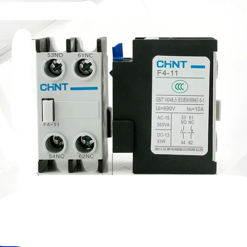 CHNT F4-11  Auxiliary Contact ,1NO1NC Contactor Spare Parts