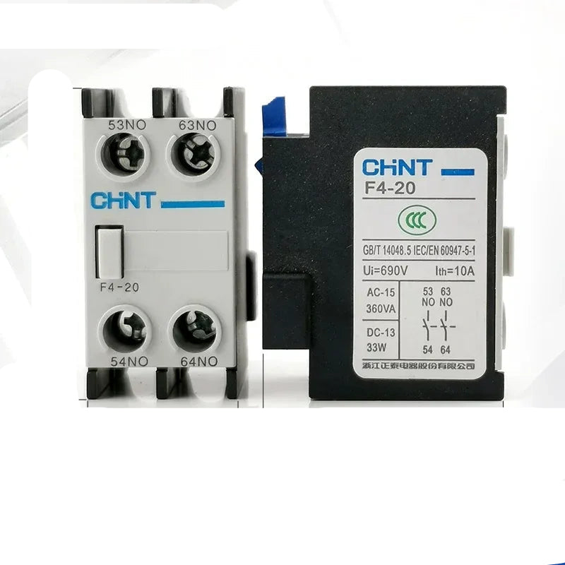 CHNT F4-20  Auxiliary Contact ,2NO0NC Contactor Spare Parts