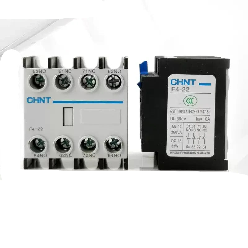 CHNT F4-22  Auxiliary Contact ,2NO2NC Contactor Spare Parts