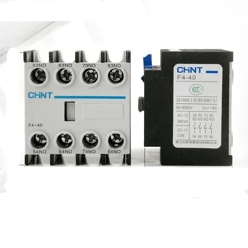 CHNT F4-40  Auxiliary Contact ,4NO0NC Contactor Spare Parts