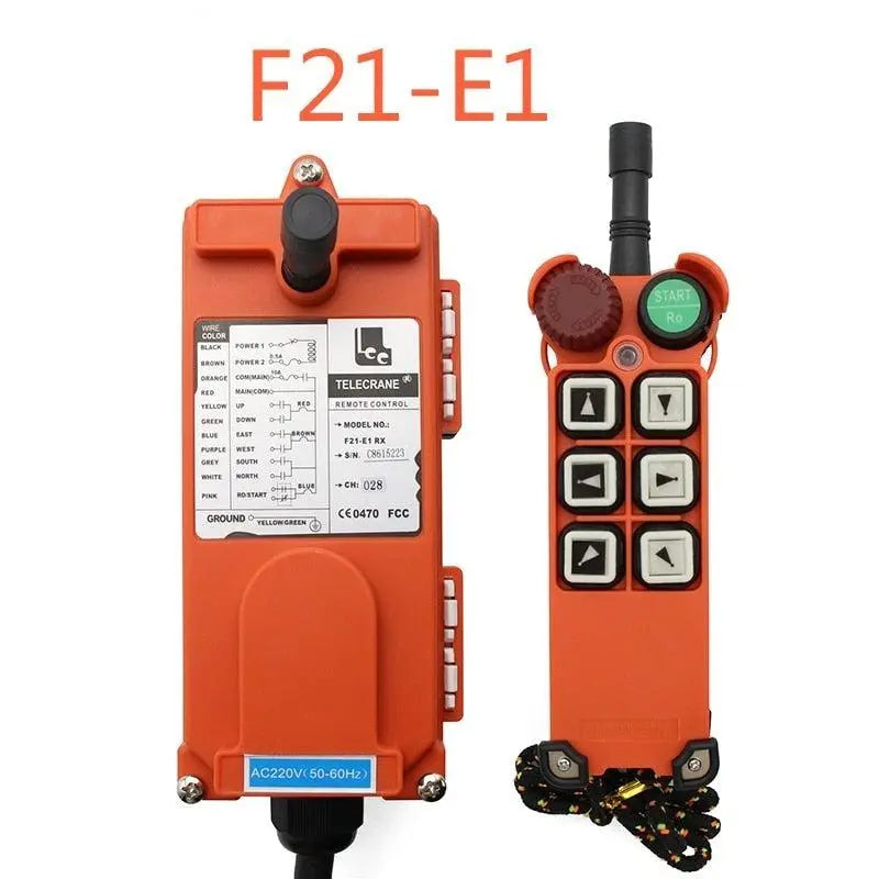 Industrial Remote Controller Switches  Hoist Crane Control Lift Crane 1 Transmitter + 1 Receiver F21-E1 Arrow - electrical center b2c