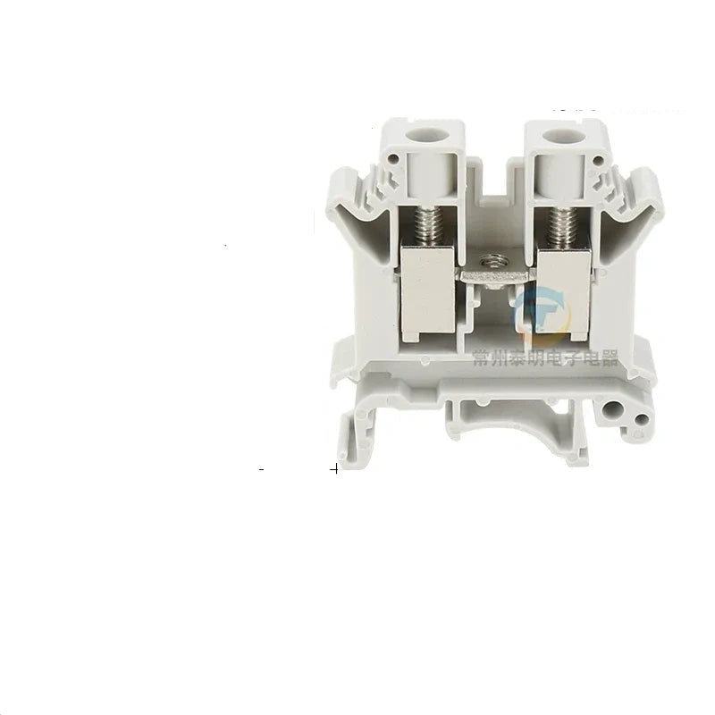 CHNT JCUK-10n Terminal Block,DIN Rail Terminal ,Wire Connector 10mm² 57a Terminal, Cabinet Wiring Accessory