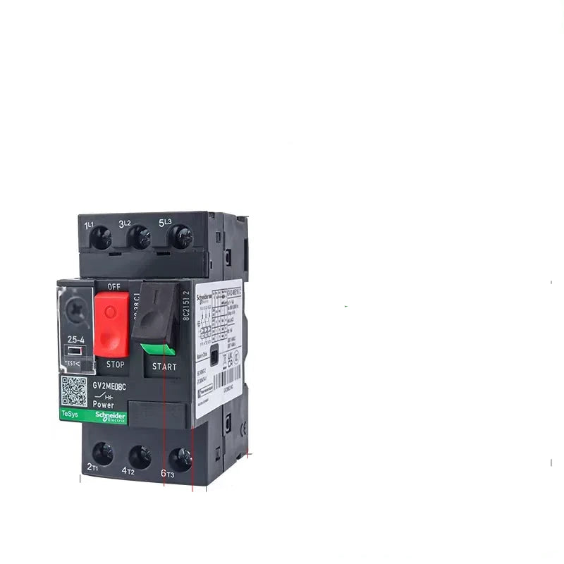 Schneider Electric GVAE08C 2.5-4A Motor Breaker ,Thermal Magnetic Breaker Overload Protection