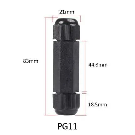 1/5/10 PCS IP67 Waterproof  Connector Junction Box Electrical Wire Cable Connector PG11/PG13 Outdoor Plug Socket Terminal Block - electrical center b2c