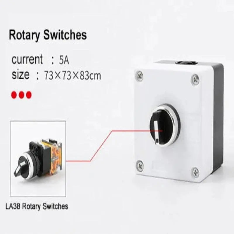 Push button switch control box emergency stop button indicating plastic electrical box spring hand-held self-starting waterproof - electrical center b2c