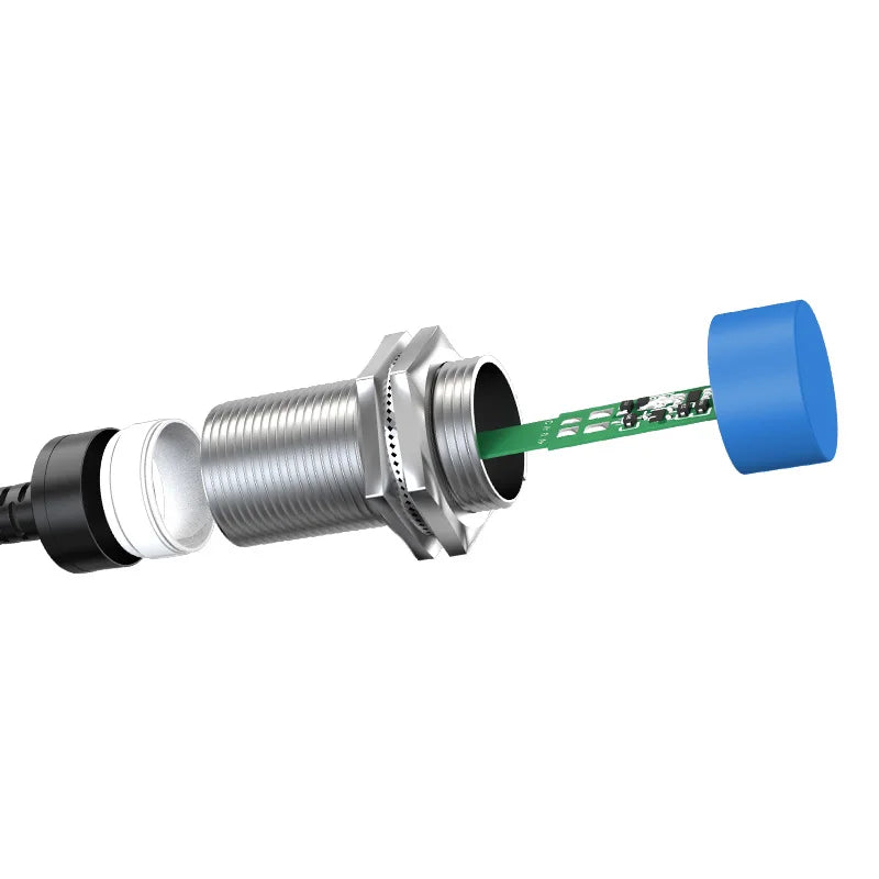 GTRIC M12 Series Metal Inductive Proximity Switch Sensor Factory Direct Industrial High Quality Flush Type  DC10-30V NPN PNP