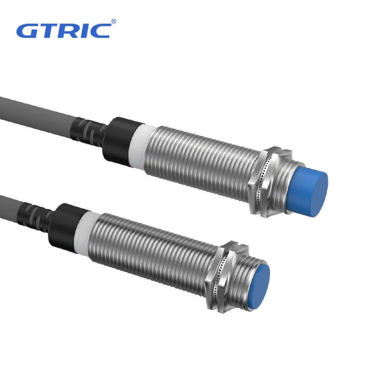 GTRIC M12 Series Metal Inductive Proximity Switch Sensor Factory Direct Industrial High Quality Flush Type  DC10-30V NPN PNP