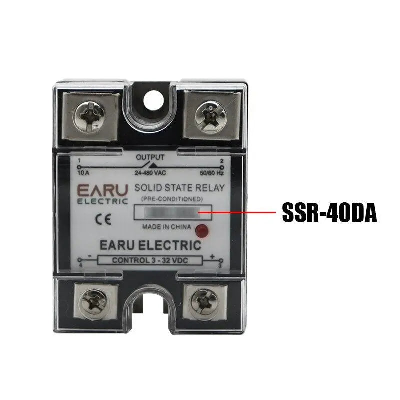 SSR-25DA SSR-40DA SSR SSR 10A 40A 60A 80A 100A Solid State Relay - electrical center b2c