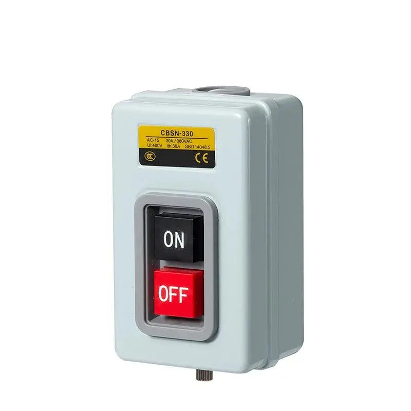 Start Push Button Switch AC220V 380V 3 phase BS211B BS216B BS230B Motor Control Start Stop ON-OFF 3.7KW - electrical center b2c
