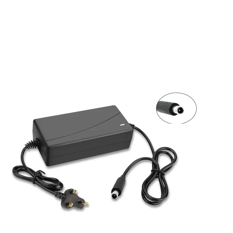 xiaomi connector charger, aviation plug charger, DC5.5mm charger, US plug hoverboard charger, uk plug balance scooter charger, overcharge protection charger, LED indicator scooter charger