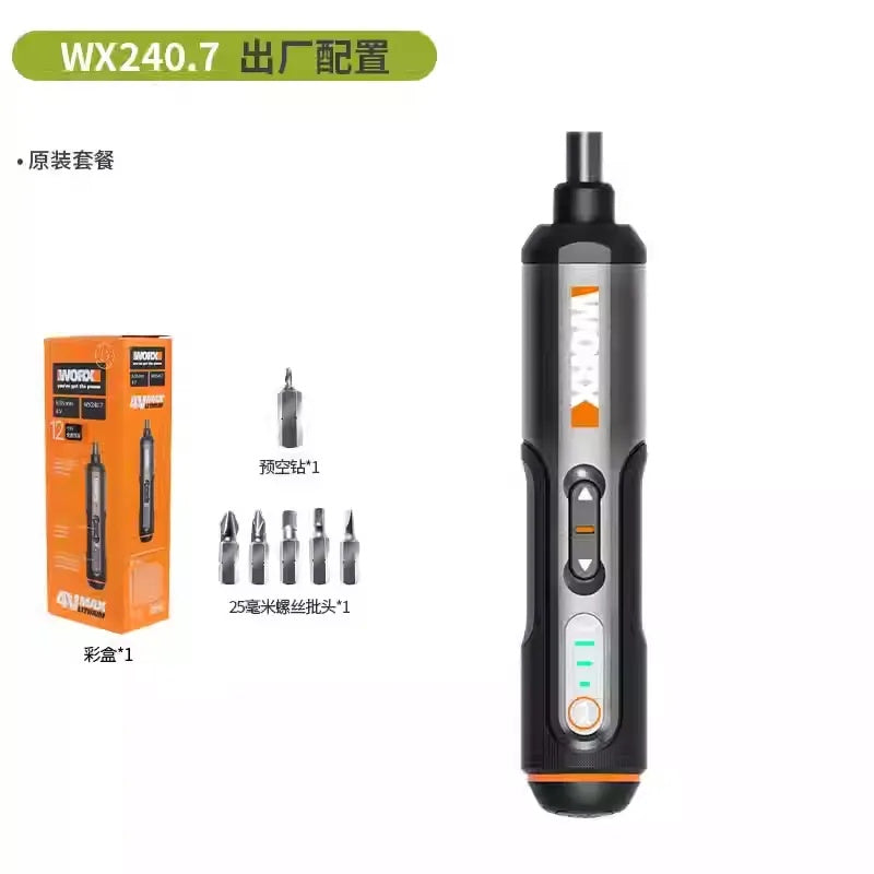 مجموعة مفك براغي كهربائي لاسلكي من WORX