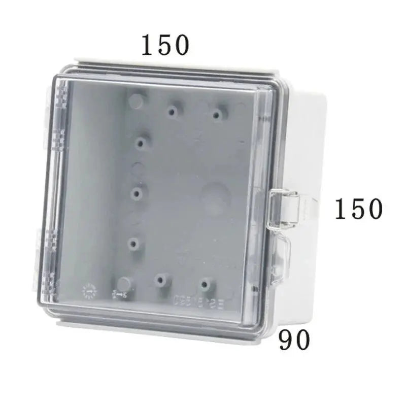 Waterproof Plastic Enclosure With Hasp Electrical Junction Box Outdoor Sealed Switch Power Case Electrical Distribution Boxes - electrical center b2c