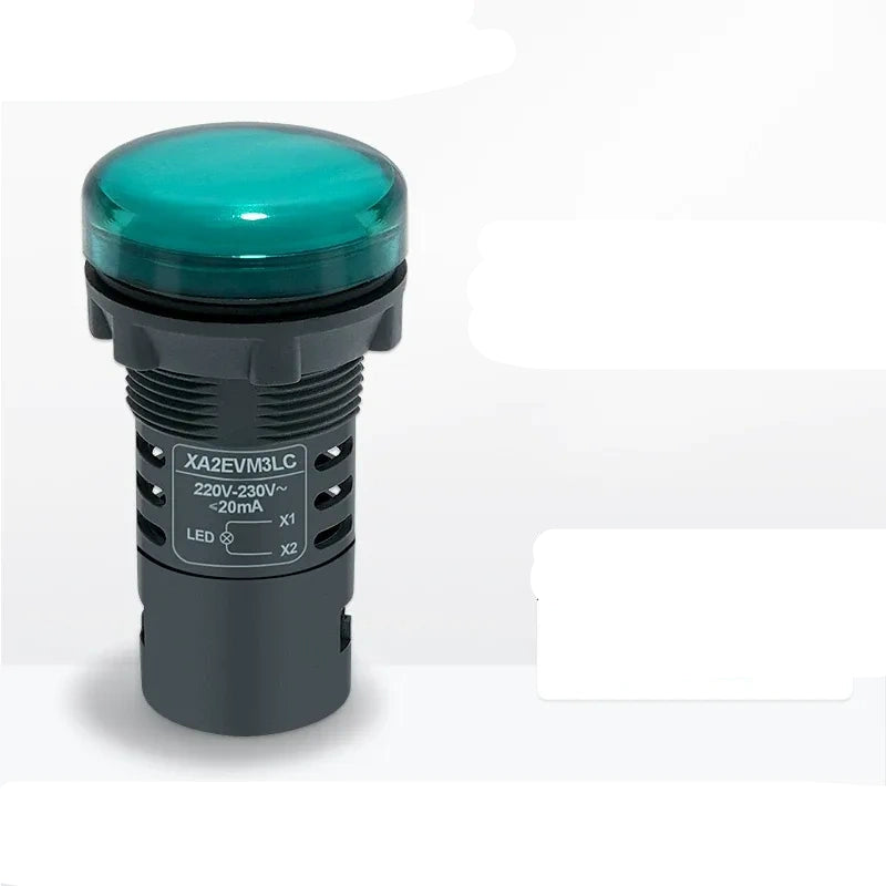 Schneider Indicator Light ,XB2EVM3LC BLUE LED BUZZER Indicator ,AC 220V 22mm Panel Mount Light, Industrial Signal Lamp 