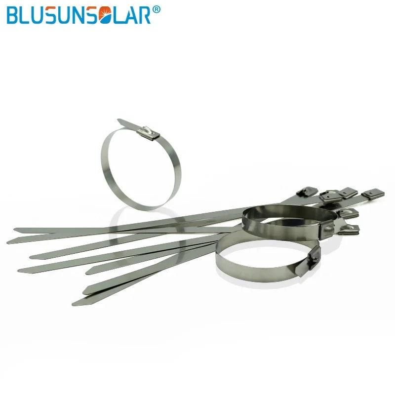 A Lot =1000 Pcs Material 304 Stainless Cable Tie(ball Lock) Wide:7.9mm  Long:600mm 7.9*600mm