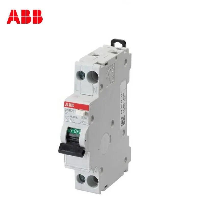 ABB-  1 Modular RCBO Breaker GSN201L|  1P+N 6A-25A - electrical center b2c