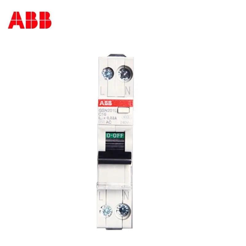 ABB-  1 Modular RCBO Breaker GSN201L|  1P+N 6A-25A - electrical center b2c