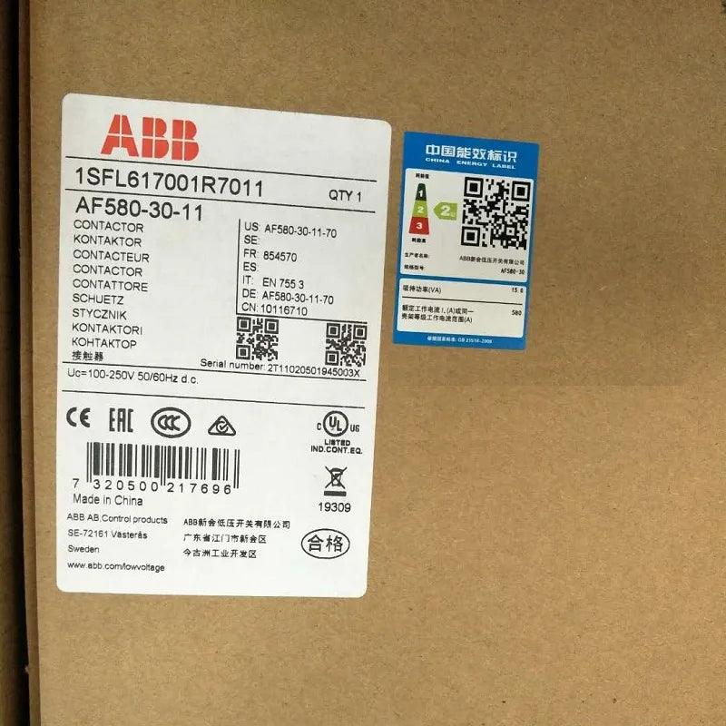 ABB 3-ploe contactors AF series AC/DC operated 1NC+1NO  580A 315kw  AF580-30-11-68 AF580-30-11-68 AF580-30-11-70 AF580-30-11-71