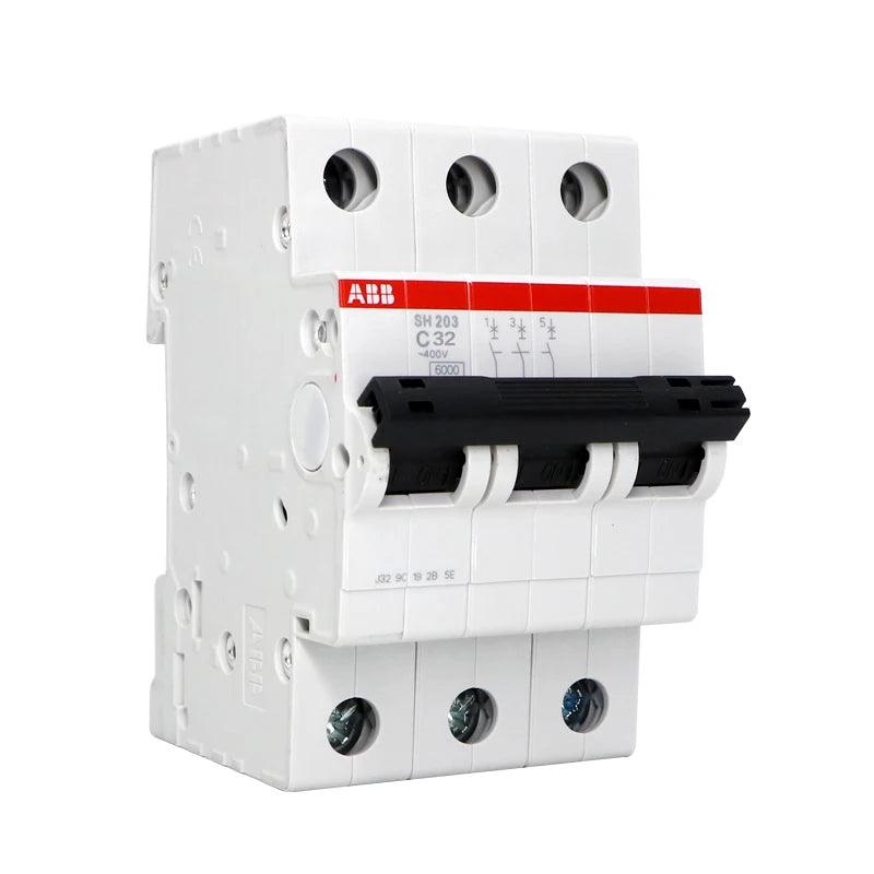 ABB Electric SH200 All Series MCB Miniature Circuit Breaker Air Switch SH203 3P C10A 16A 20A 25A 32A 40A 50A 63A