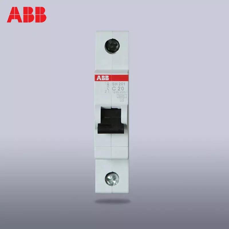 ABB Electric SH200 MCB Miniature Circuit Breaker Air Switch AC 1P 2P C 10A 16A 20A 25A 32A 40A 63A