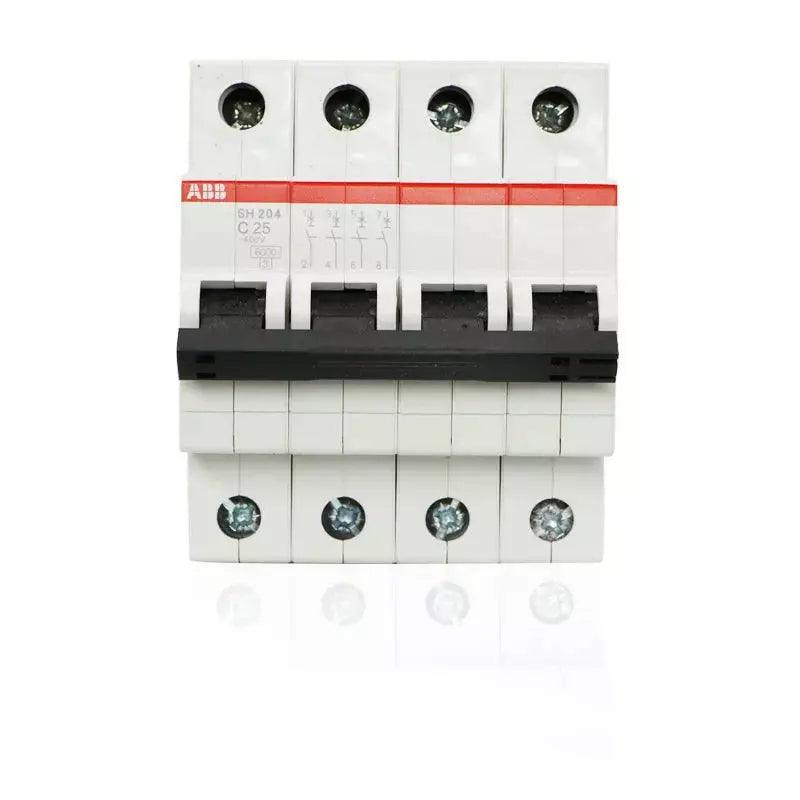 ABB Electric SH204 All Series MCB Miniature Circuit Breaker Air Switch 4P C10A 16A 20A 25A 32A 40A 50A 63A