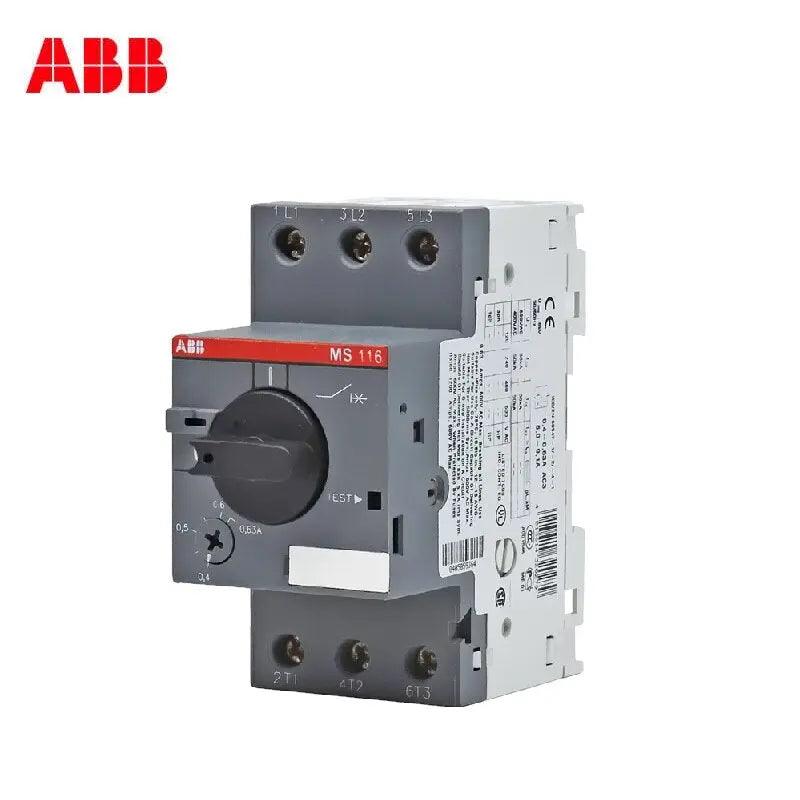 ABB- Motor protector circuit breaker MS116  /  0.16A -32A - electrical center b2c,motor protector circuit breaker