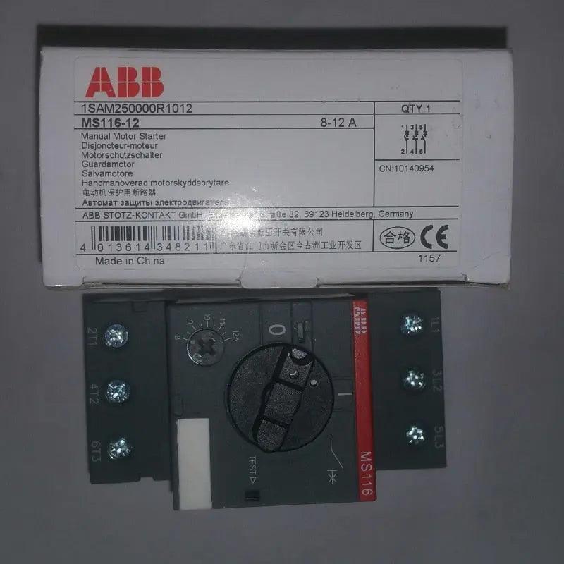 ABB- Motor protector circuit breaker MS116  /  0.16A -32A - electrical center b2c,motor protector circuit breaker